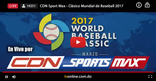 cdn sport max clasico mundial de baseball en vivo 2017 live