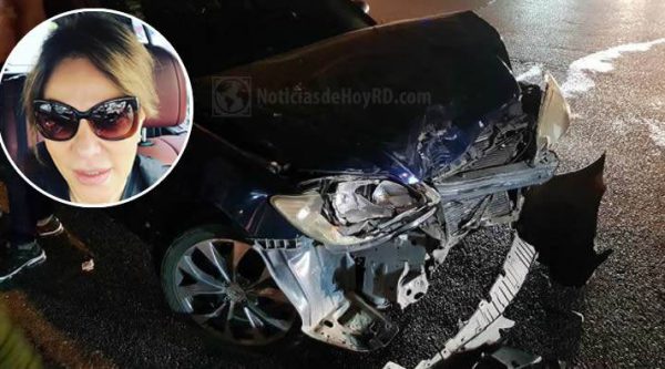 Milagros Germán explica como fue el accidente