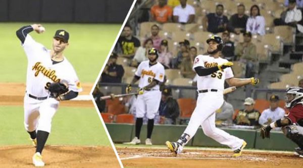 Aguilas Cibaeñas blanquean a los Gigantes [Round Robin 8/1/2017]