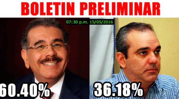 PLD encabeza resultados electorales boletin preliminar