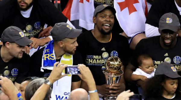 Golden State Warriors los campeónes 2017 de la NBA