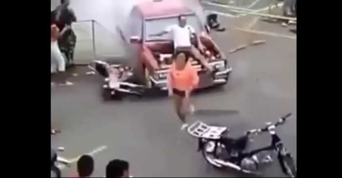 Video: Accidente en Car Show de San Cristóbal (Drift 2016)