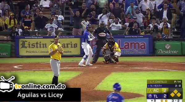 Video: Tigres del Licey dejan el terreno a las Águilas Cibaeñas 13/11/2019