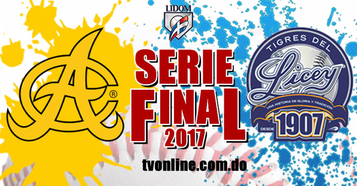 Aguilas vs Licey en vivo; Serie Final 2017