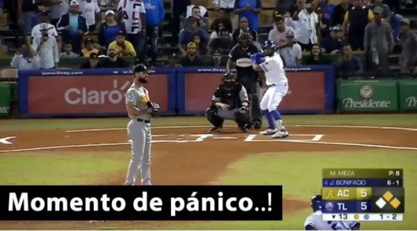 Video: Tigres del Licey dejan en el terreno a las Águilas y disputará Serie Final vs Toros