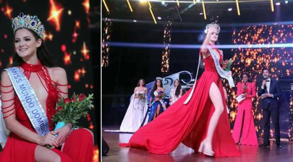 Alba Marie Blair es la nueva Miss Mundo Dominicana 2019