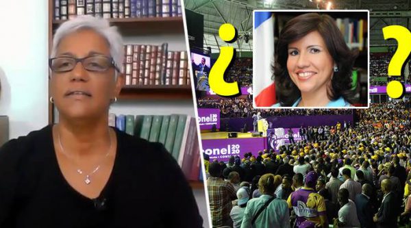 Altagracia Salazar comenta sobre la poca asistencia en el acto de Leonel Fernández