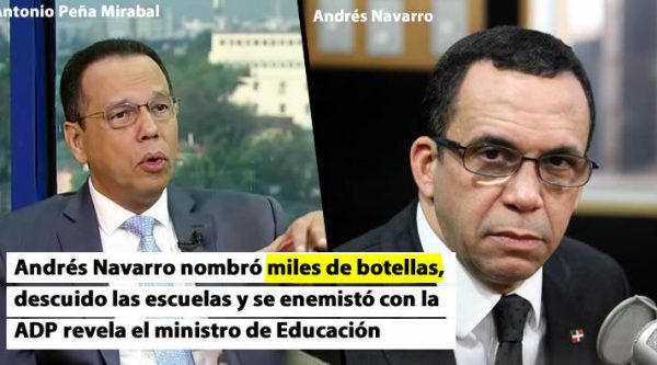 Andrés Navarro se defiende de los cuestionamientos de su gestión en Educación