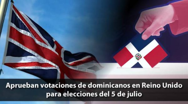 Dominicanos en Reino Unido podrán votar en las elecciones del 5 de julio