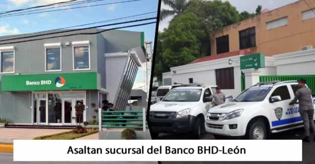 Asaltan Banco BHD-León en Puerto Plata