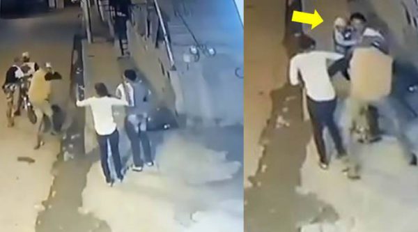 Video: Delincuentes asaltan pareja de esposos con su bebé en brazos en Santiago