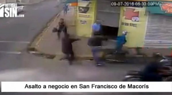 Video: Asalto a negocio en SFM