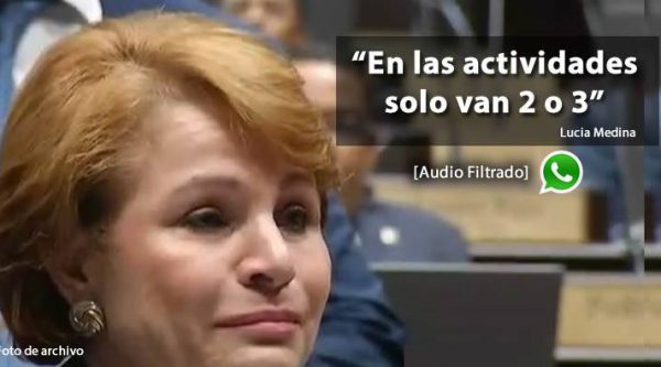 Se filtra audio de Lucía Medina donde se queja del poco apoyo que recibe de la gente