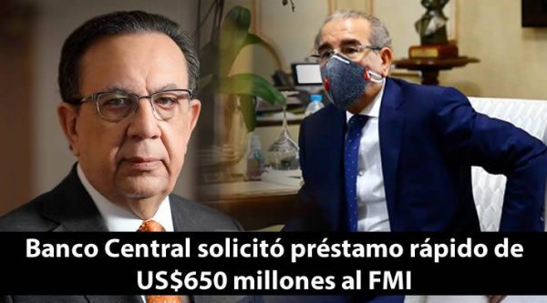 Banco Central solicitó préstamo rápido de US$650 millones al FMI