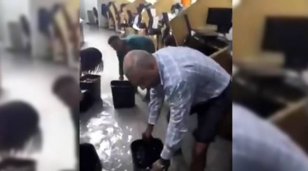 Video : Inundación Banco de Reservas de la Tiradentes, Naco Santo Domingo