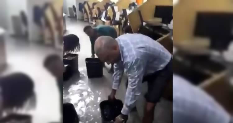 Video : Inundación Banco de Reservas de la Tiradentes, Naco Santo Domingo