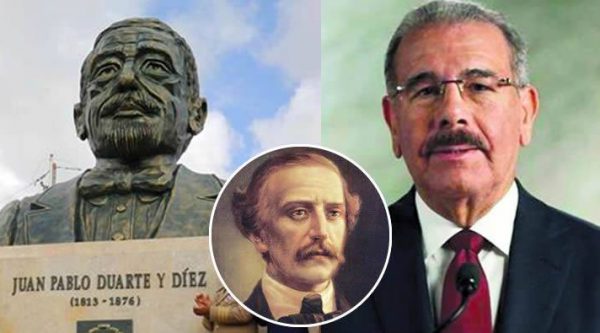 Busto de Duarte que se parece a Danilo. Burla o mensaje sublime mal intencionado?