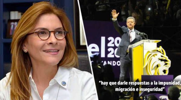 Carolina Mejía calificó el discurso anti corrupción de Leonel como “una burla al pueblo”