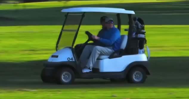 Video: carrito de golf que vuela