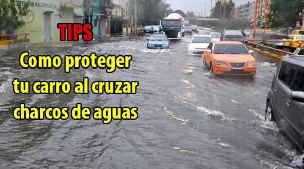 Como proteger tu vehículo al cruzar grandes charcos de agua