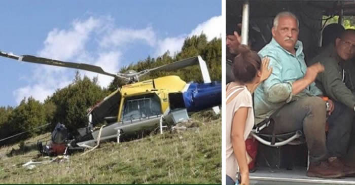 Accidente helicóptero en que viajaba Jaime David Mirabal [detalles]