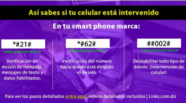 Como verificar si tu teléfono esta intervenido o pinchado