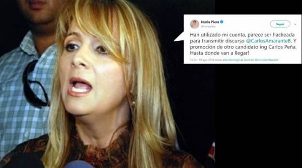 Nuria Piera denuncia hackearon su cuenta de twitter