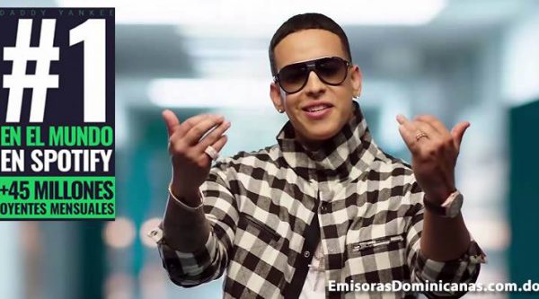 Daddy Yankee el Número 1 en Spotify a nivel mundial