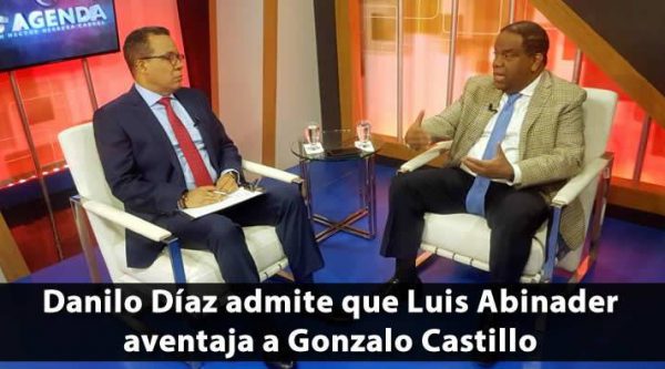 Video: Ministro de Deportes Danilo Díaz admite Abinader supera a Gonzalo Castillo