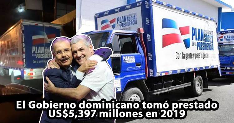 Danilo Medina tomó prestado $5,397 millones de dólares solo en el 2019