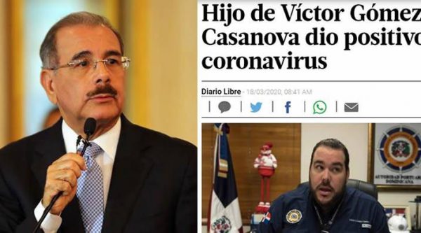 El presidente Medina estuvo reunido Víctor Gómez Casanova, cuyo hijo dio positivo al virus