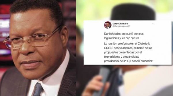 Borran Twit de Dany Alcántara donde dice que Danilo Medina va a reelección