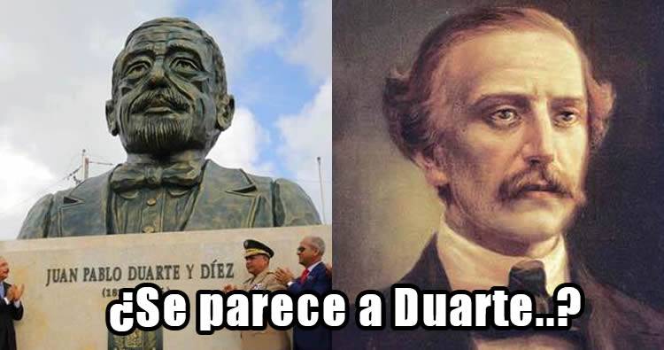 ‘A Duarte no se parece’ décima sobre Busto de Juan Pablo Duarte