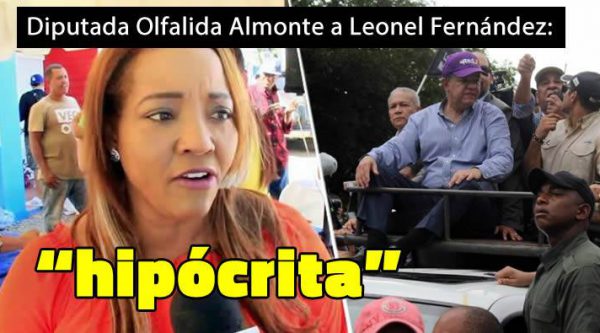 Diputada del PLD llama “hipócrita” a Leonel Fernández por protesta en el Congreso