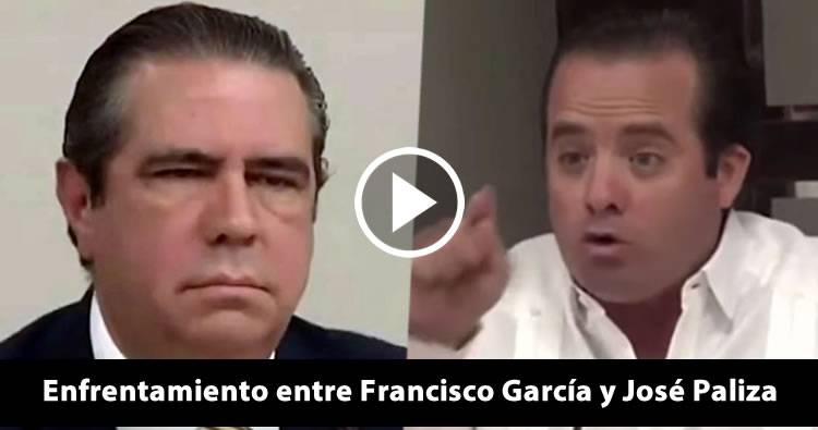 Video: Enfrentamiento entre Francisco Javier García y José Paliza