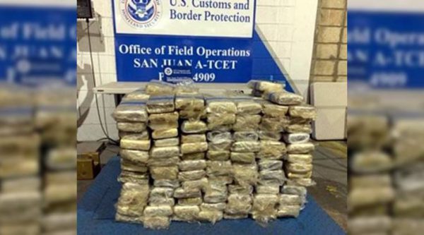 Confiscan 223 kilos de cocaína en el ferry de Santo Domingo a San Juan