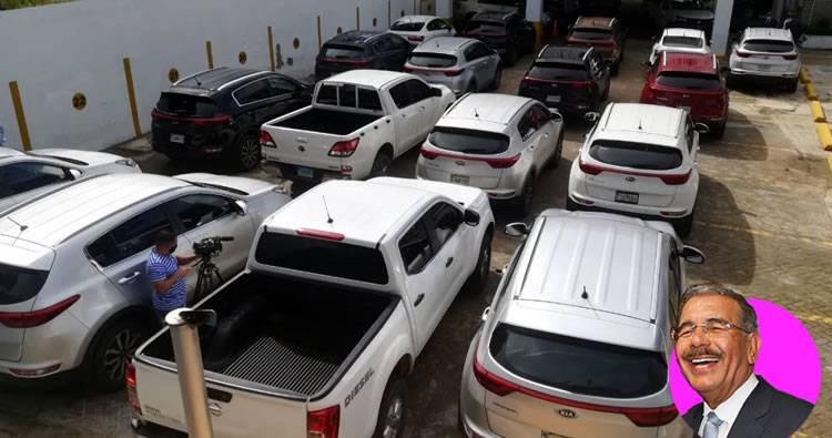 Denuncian en  «Edenorte gestion Danilo» rentaba 17 vehículos por RD$16 millones para uso de particulares