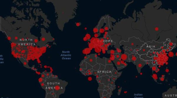 EE.UU empieza a convertirse en foco central de la pandemia del coronavirus