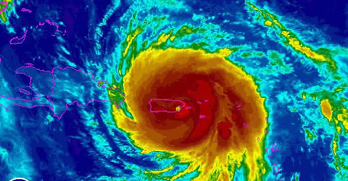 COE aumenta a 11 las provincias en alerta roja por paso del huracán María