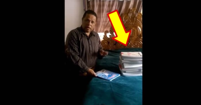 Video: Hombre explota de la impotencia ante el cambio de libros sin necesidad