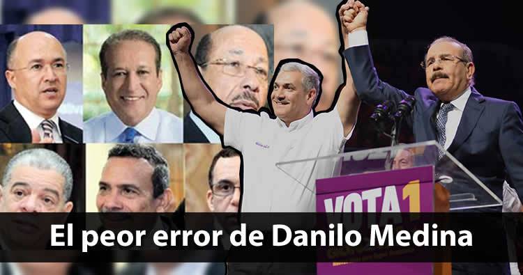 El peor error de Danilo Medina, según Cristian Mota