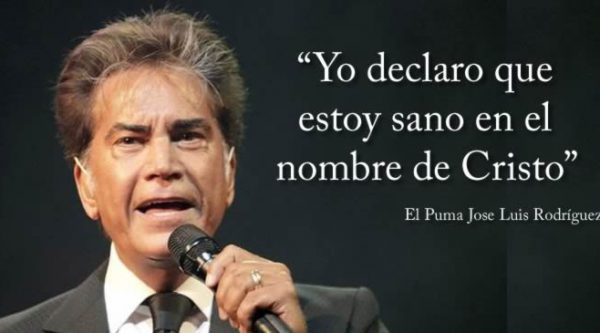 El Puma: «Yo declaro que estoy sano en el nombre de Cristo»