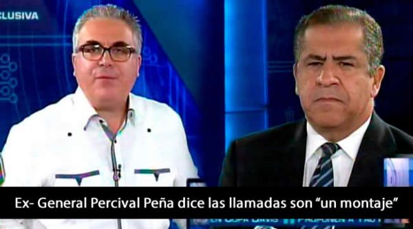 Roberto Cavada entrevista al Ex- General Percival Peña; dice las llamadas son un «montaje»