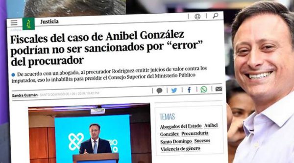 Fiscales del caso de Anibel González podrían no ser sancionados por ‘error’ del procurador