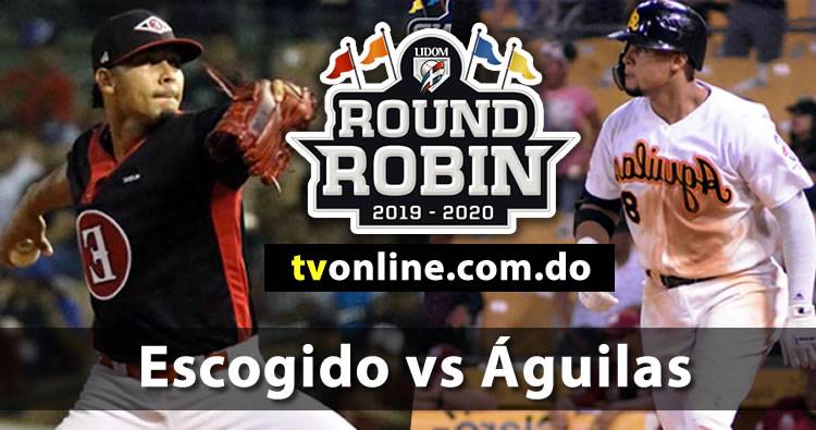 Escogido vs Águilas Cibaeñas en vivo | Round Robin 2020