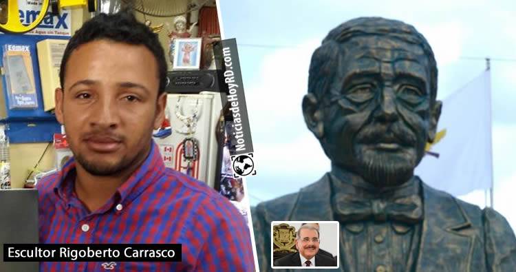 Escultor de Busto de Juan Pablo Duarte que se parece a Danilo se defiende