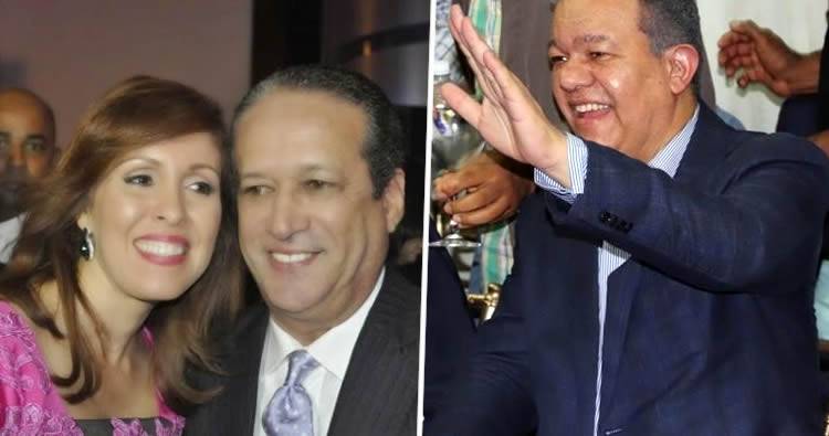 Reinaldo Pared Pérez anuncia que su esposa respaldará a Leonel Fernández