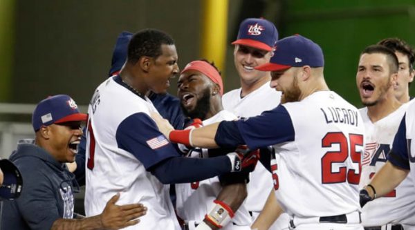 Estados Unidos Vence a Colombia sudando la gota fría en el Clasico de Baseball 2017