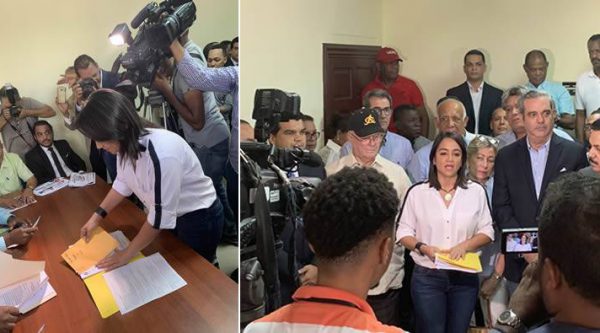 Faride Raful inscribe su precandidatura a senadora por el DN