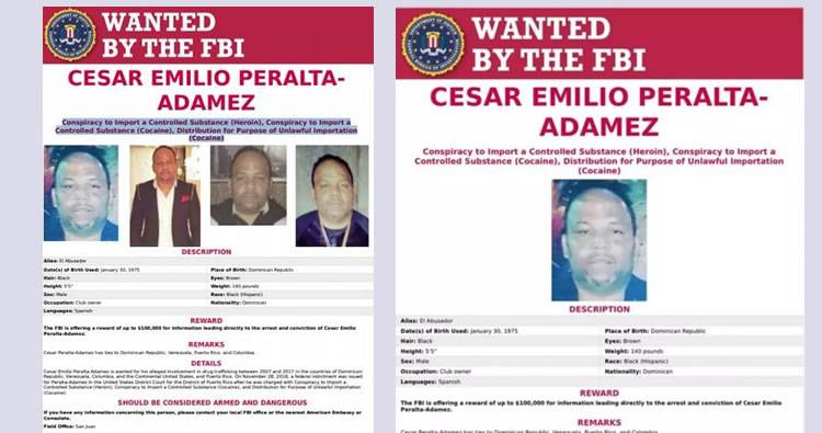 FBI ofrece $100,000 dólares por información sobre César ‘El Abusador’